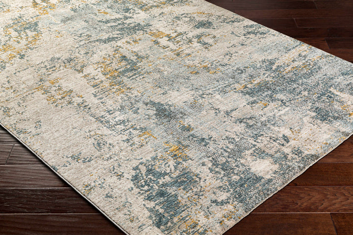 Chaya Modern Abstract Design Beige And Gray Rug