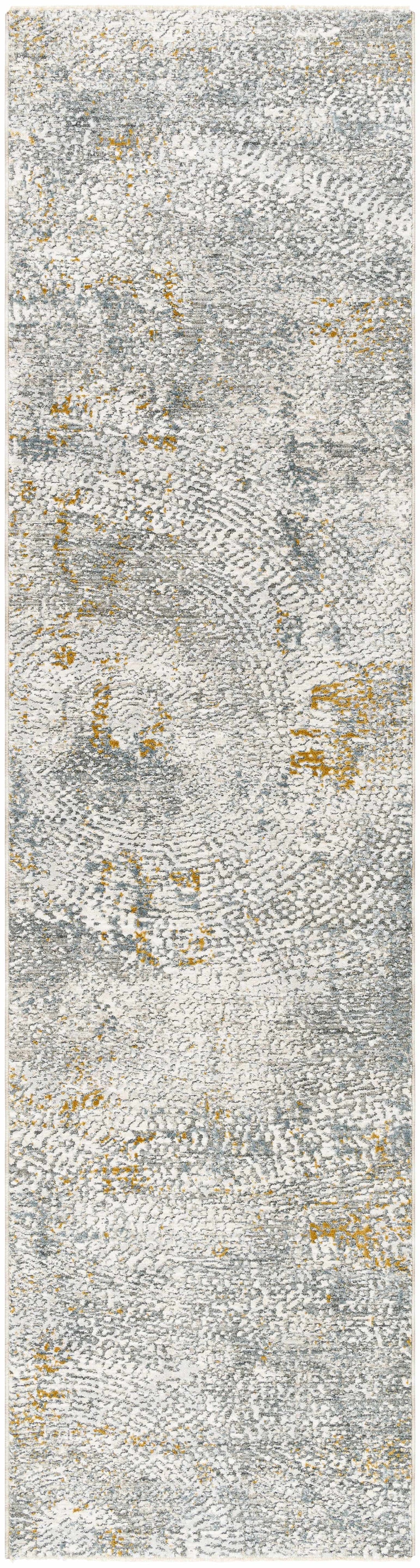 Fleur Modern Abstract Design Gray And Brown Rug