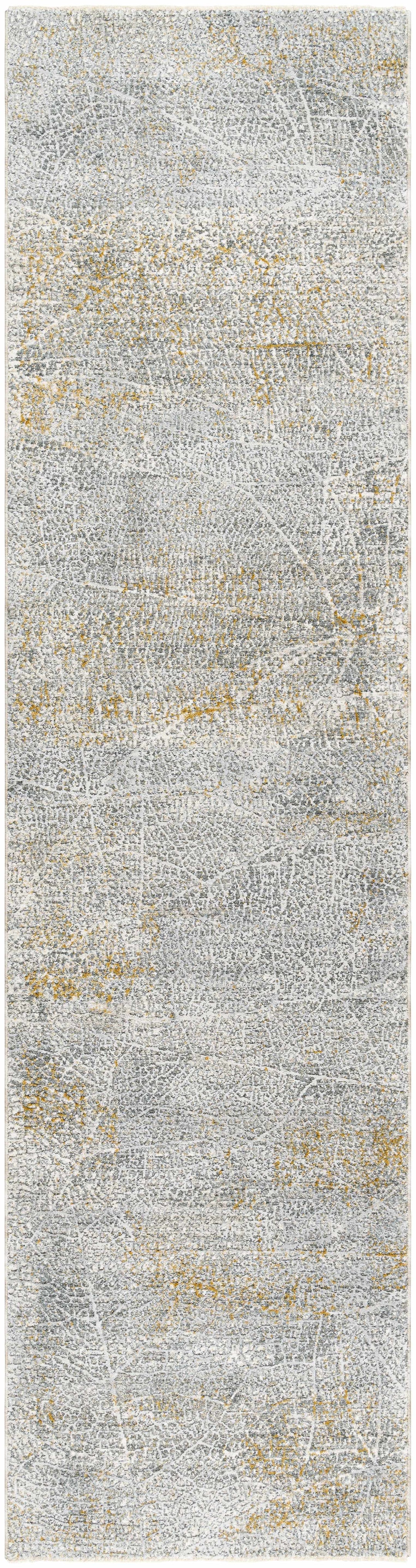 Mila Contemporary Abstract Design Gray Rug