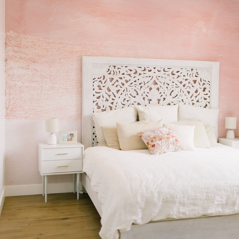 Self - adhesive Shades of Pink aesthetic wallpaper - The Rug Decor