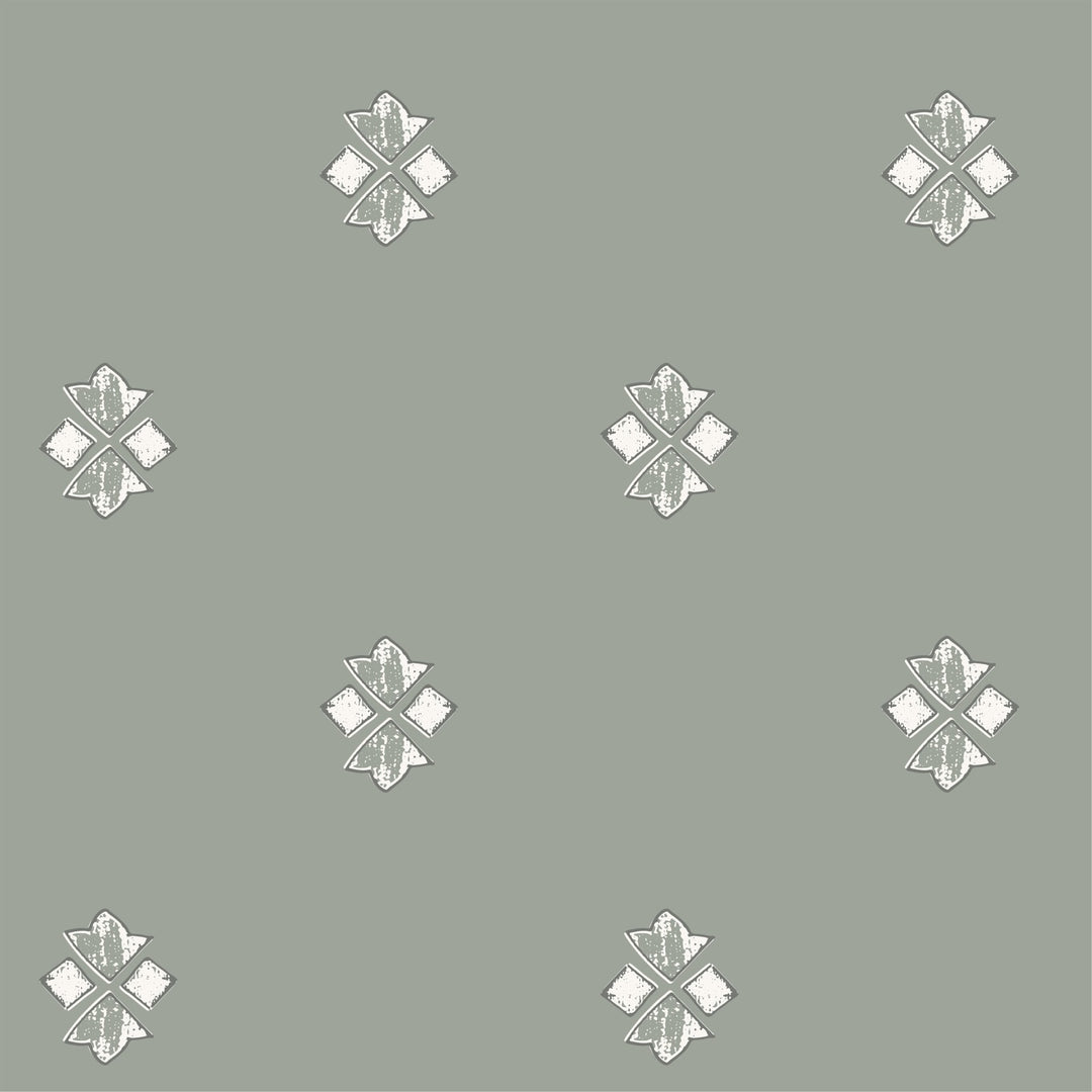 Self - adhesive Stirling Gray, Slate Gray and Beige Butterfly Printed Wallpaper - The Rug Decor