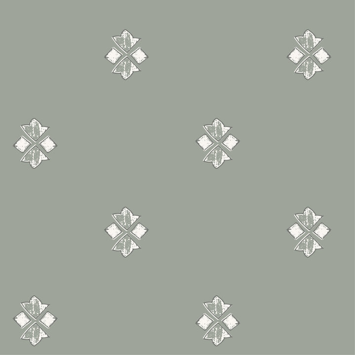 Self - adhesive Stirling Gray, Slate Gray and Beige Butterfly Printed Wallpaper - The Rug Decor