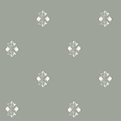 Self - adhesive Stirling Gray, Slate Gray and Beige Butterfly Printed Wallpaper - The Rug Decor