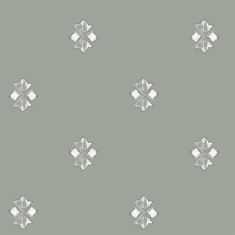 Self - adhesive Stirling Gray, Slate Gray and Beige Butterfly Printed Wallpaper - The Rug Decor