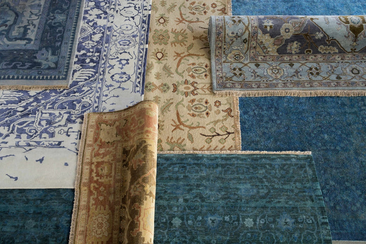 Senath Traditional Style Olive And Ivory Hand Knotted Area Rug - The Rug Decor