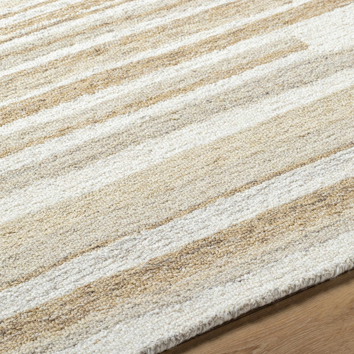 Seung Beige Contemporary Style Hand Tufted Wool Rug - The Rug Decor