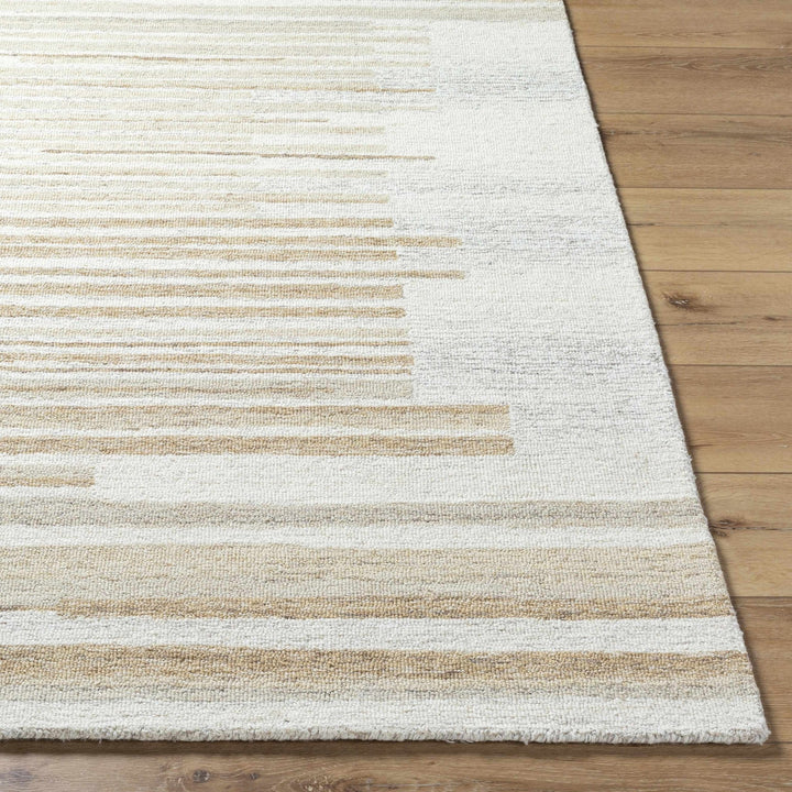 Seung Beige Contemporary Style Hand Tufted Wool Rug - The Rug Decor