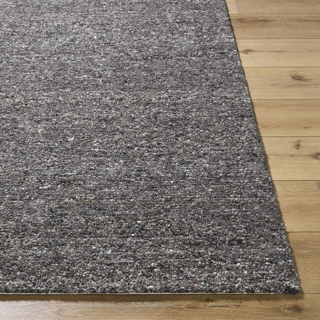 Sevan Contemporary Black Hand Tufted Wool Area Rug - The Rug Decor