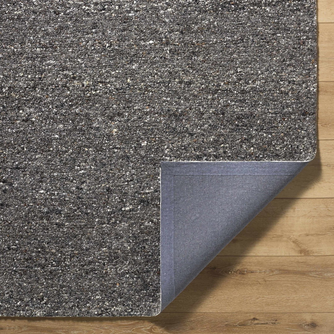 Sevan Contemporary Black Hand Tufted Wool Area Rug - The Rug Decor