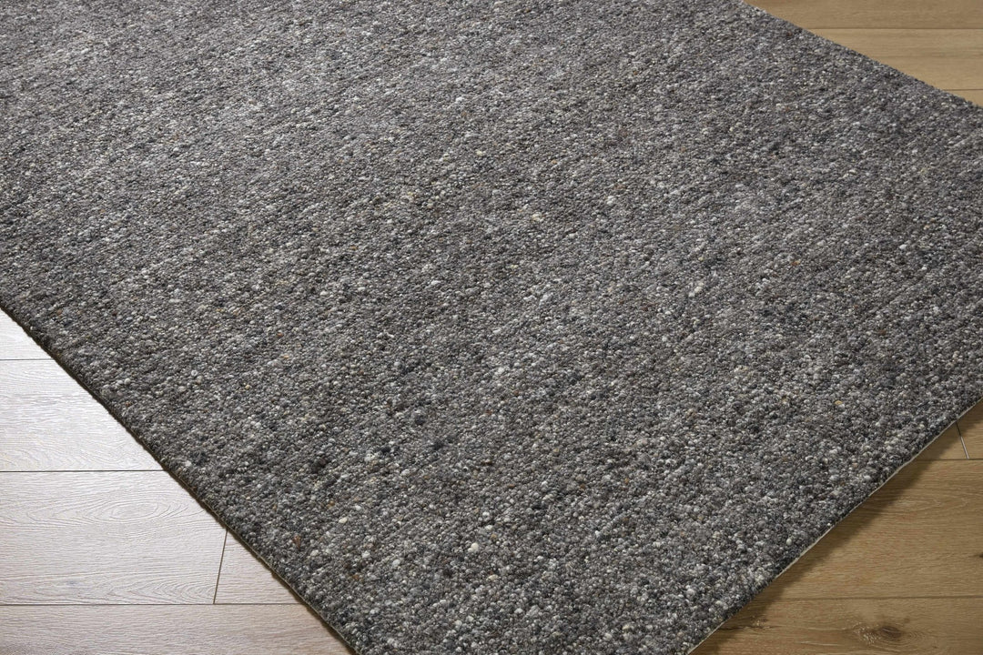 Sevan Contemporary Black Hand Tufted Wool Area Rug - The Rug Decor