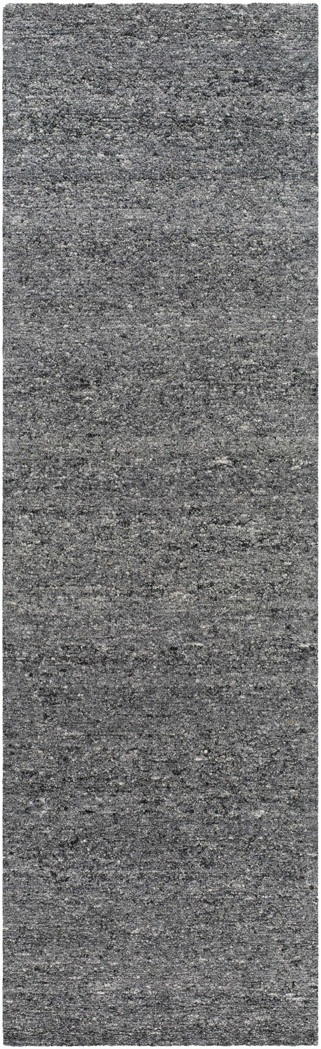 Sevan Contemporary Gray And Black Wool Area Rug - The Rug Decor