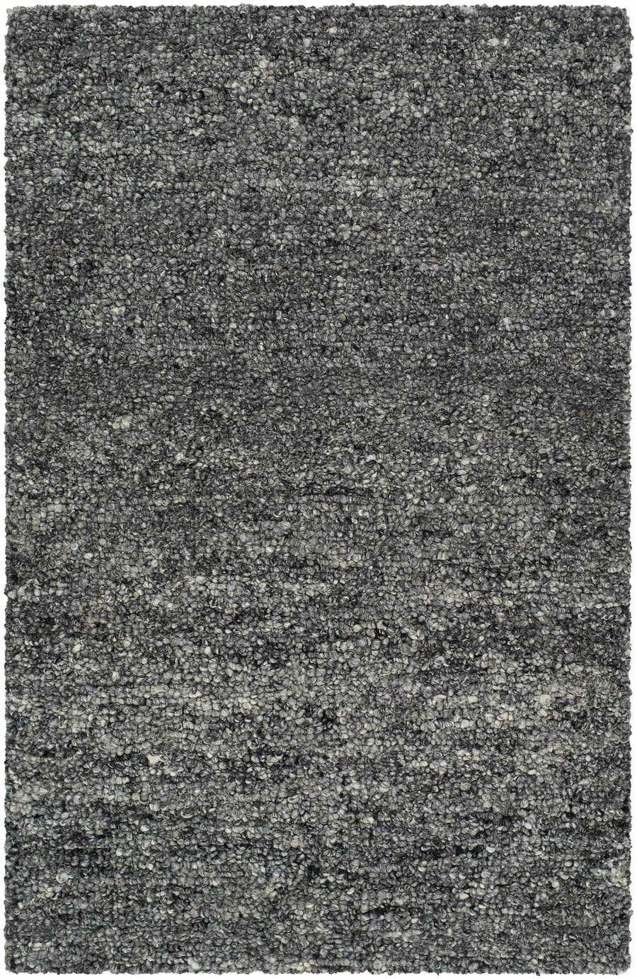 Sevan Contemporary Gray And Black Wool Area Rug - The Rug Decor