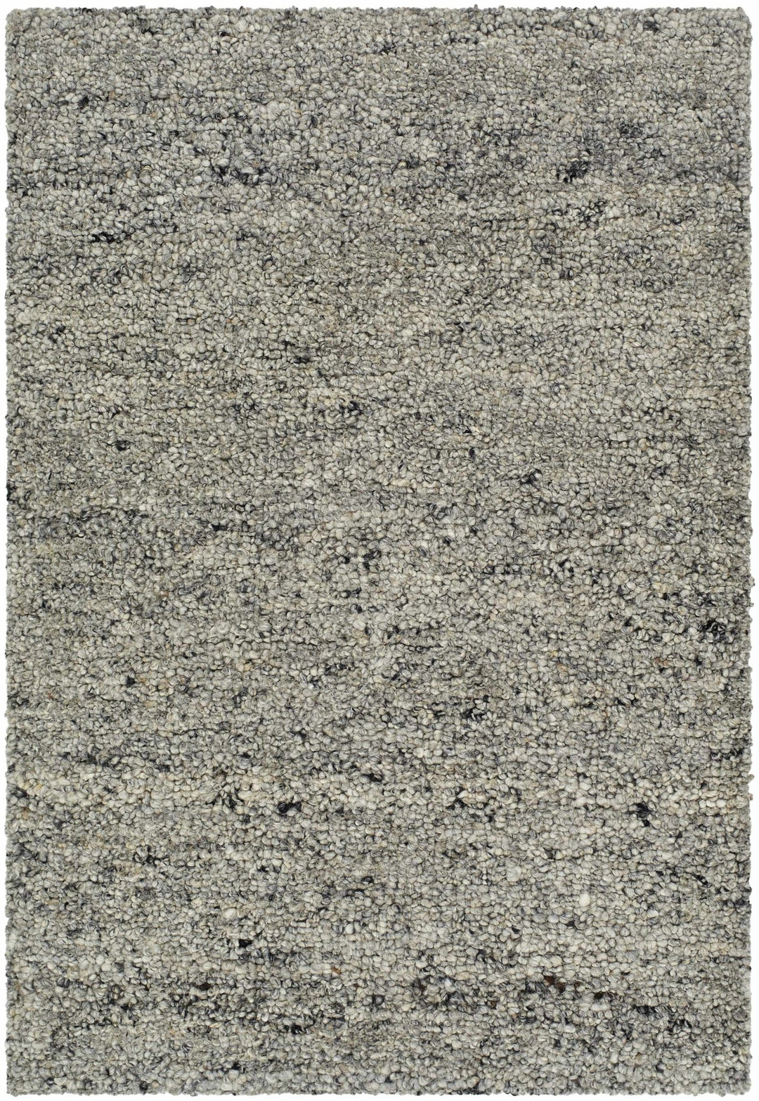 Sevan Modern Solid Gray Wool Area Rug - The Rug Decor