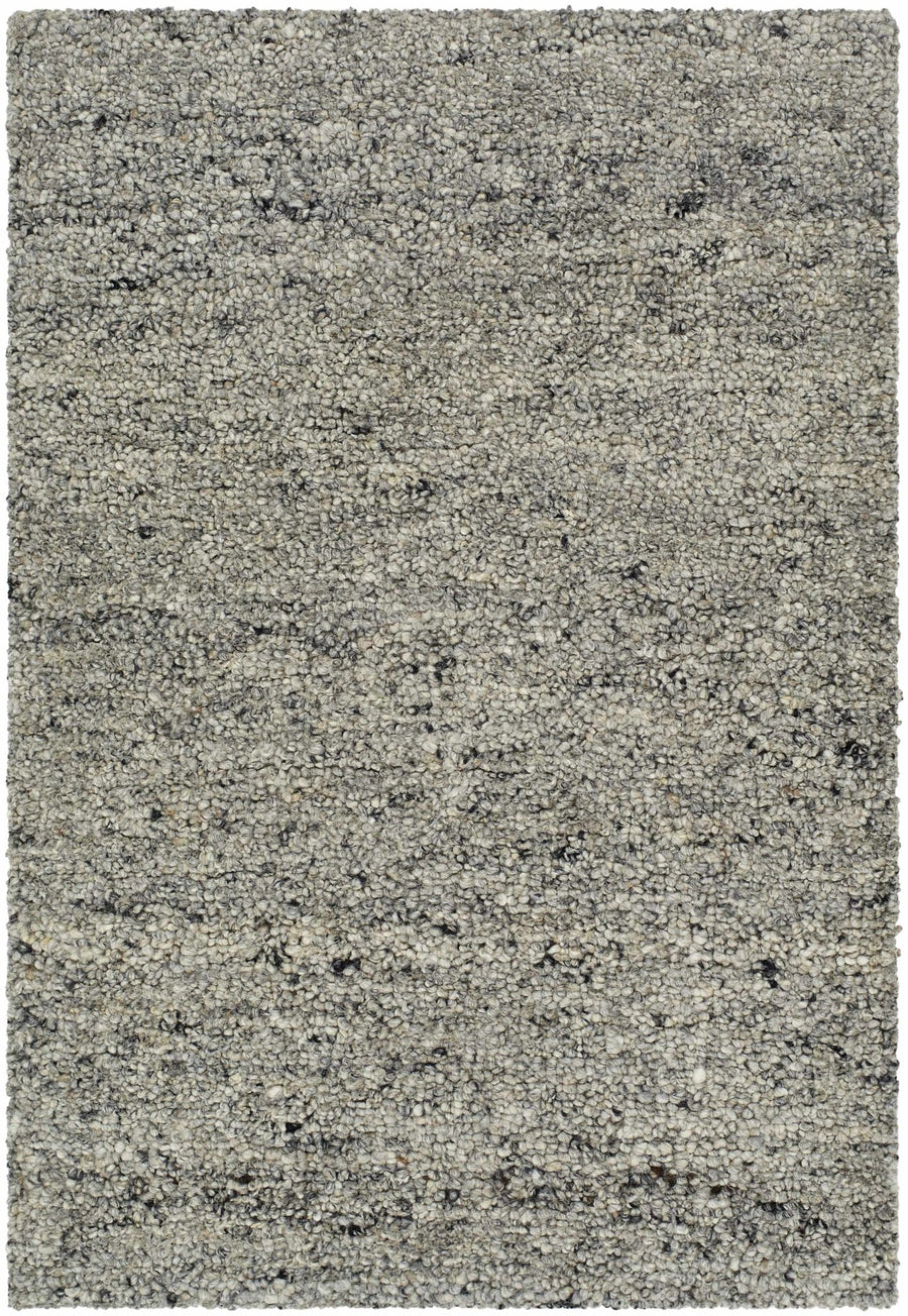 Sevan Modern Solid Gray Wool Area Rug - The Rug Decor