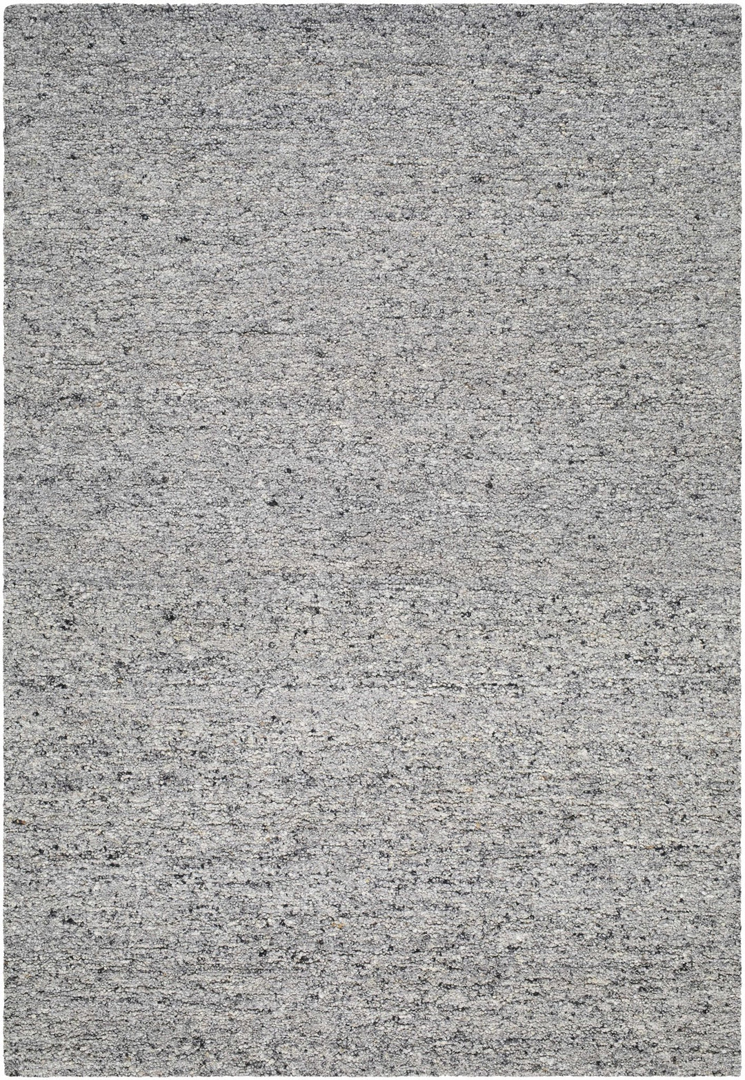 Sevan Modern Solid Gray Wool Area Rug - The Rug Decor