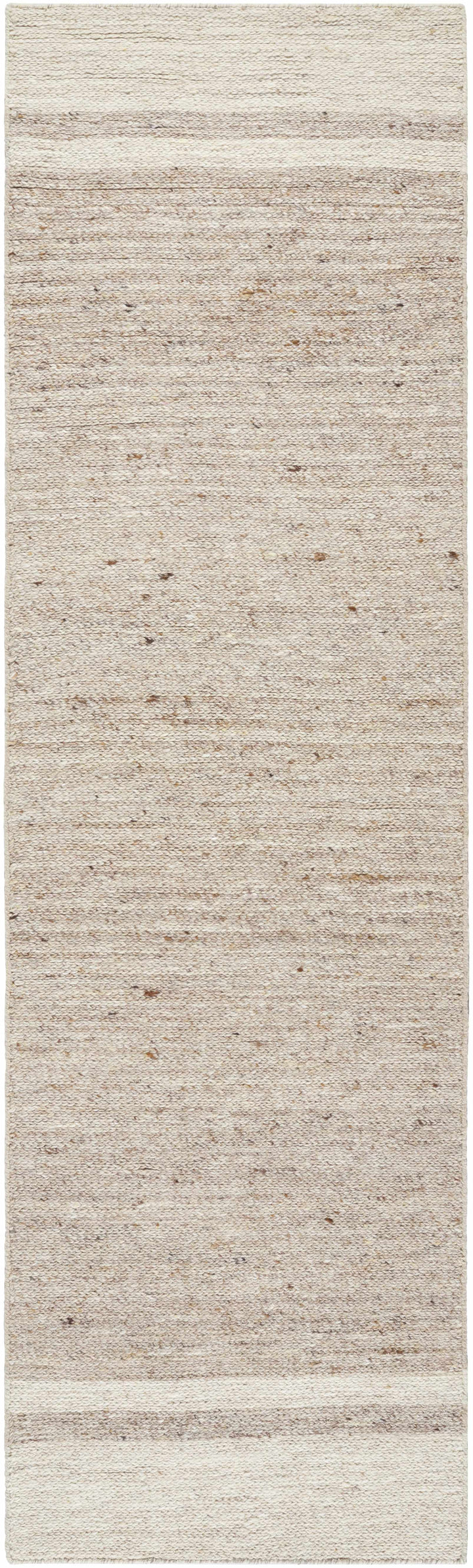 Urmat Contemporary Beige Wool Area Rug