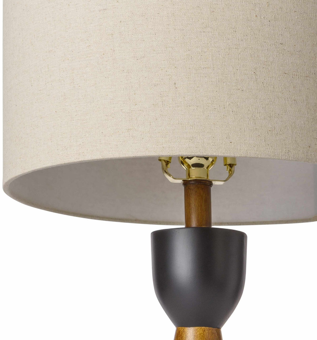 Shchastya Dark Red Resin Table Lamp | Contemporary Accent Lighting - The Rug Decor
