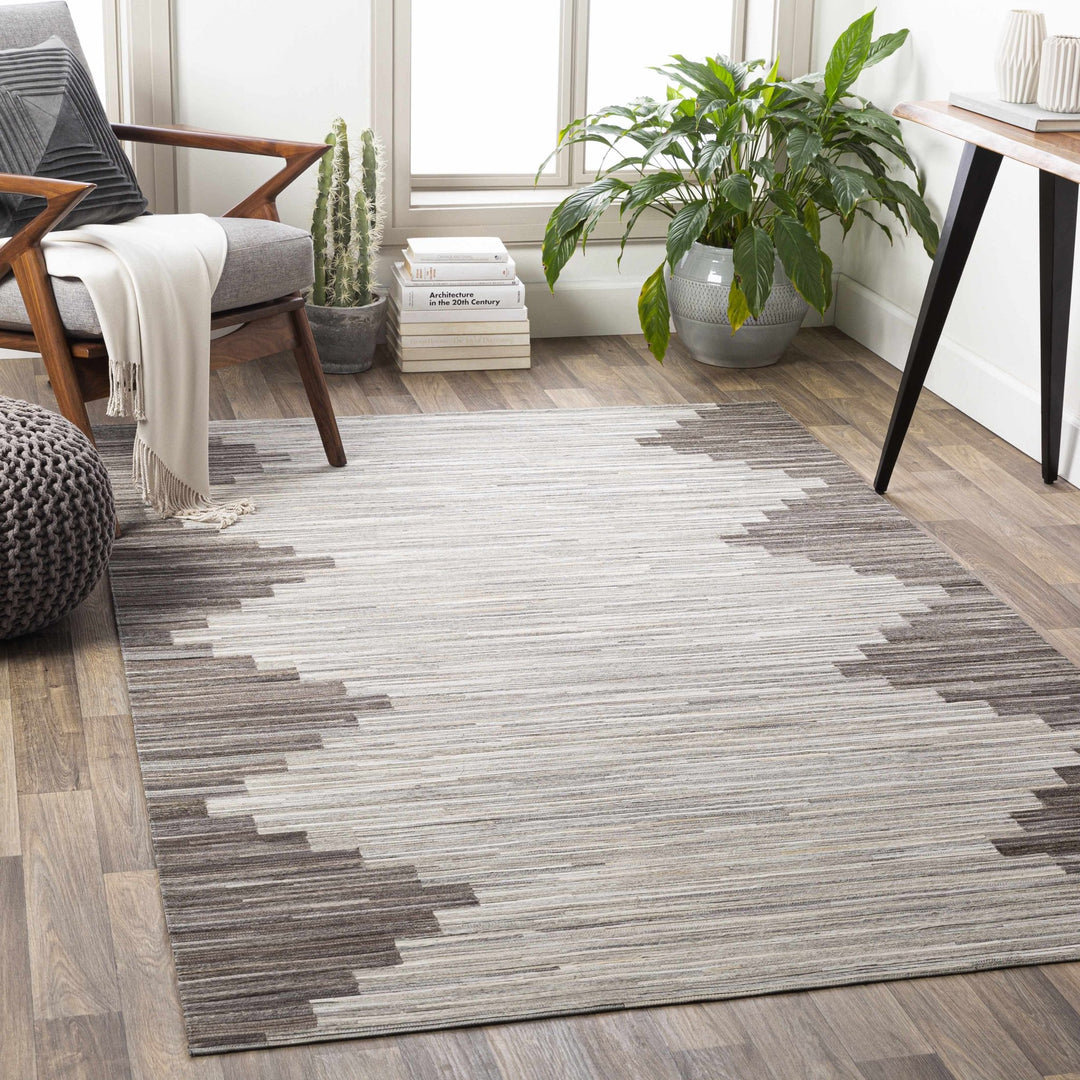 Shearwater Gray Modern Style Hand Crafted Area Rug - The Rug Decor