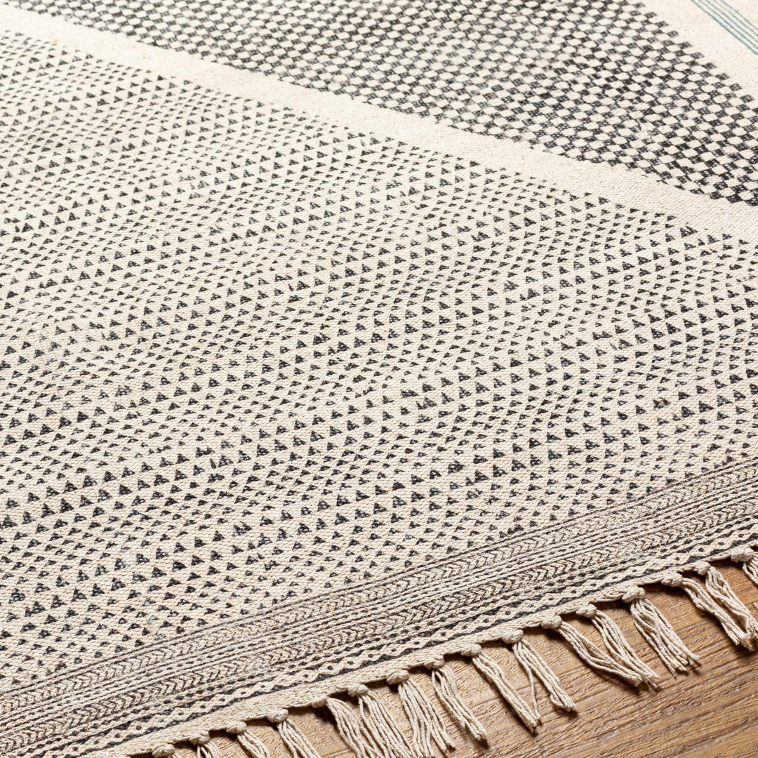Sherbrooke Bohemian Beige And Black Area Rug - The Rug Decor