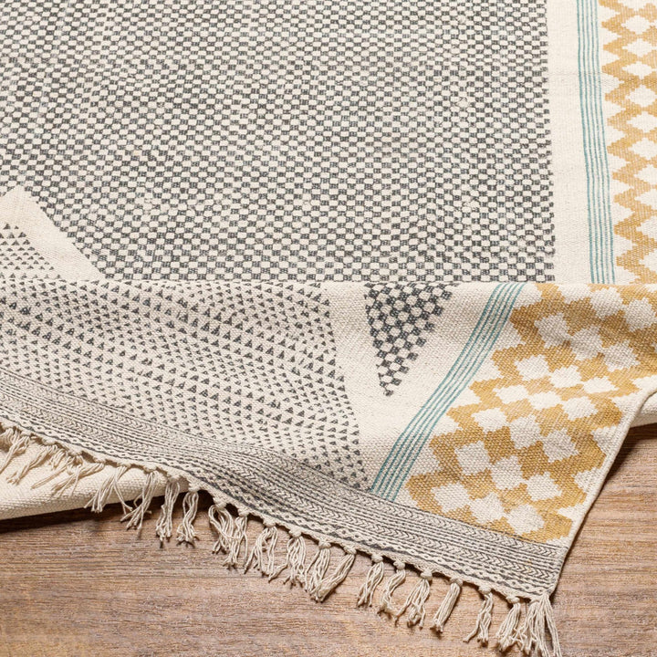 Sherbrooke Bohemian Beige And Black Area Rug - The Rug Decor