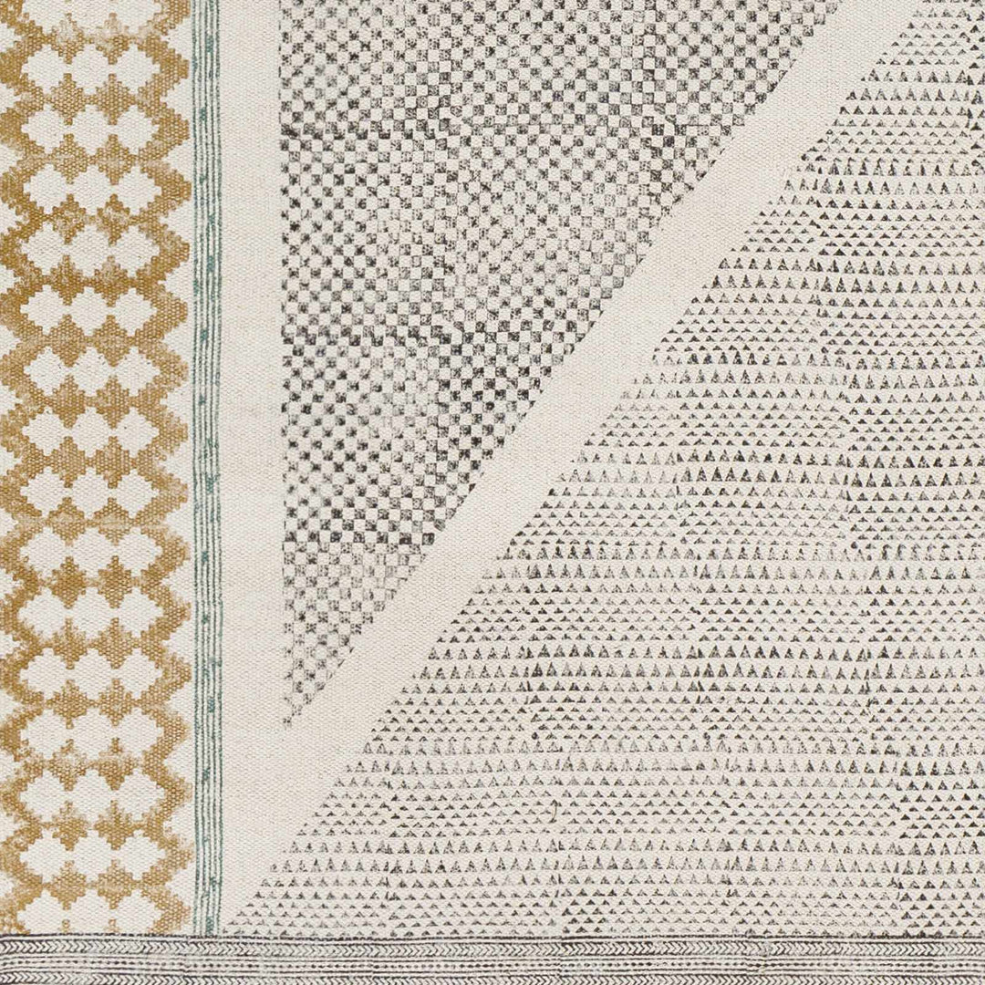 Sherbrooke Bohemian Beige And Black Area Rug - The Rug Decor