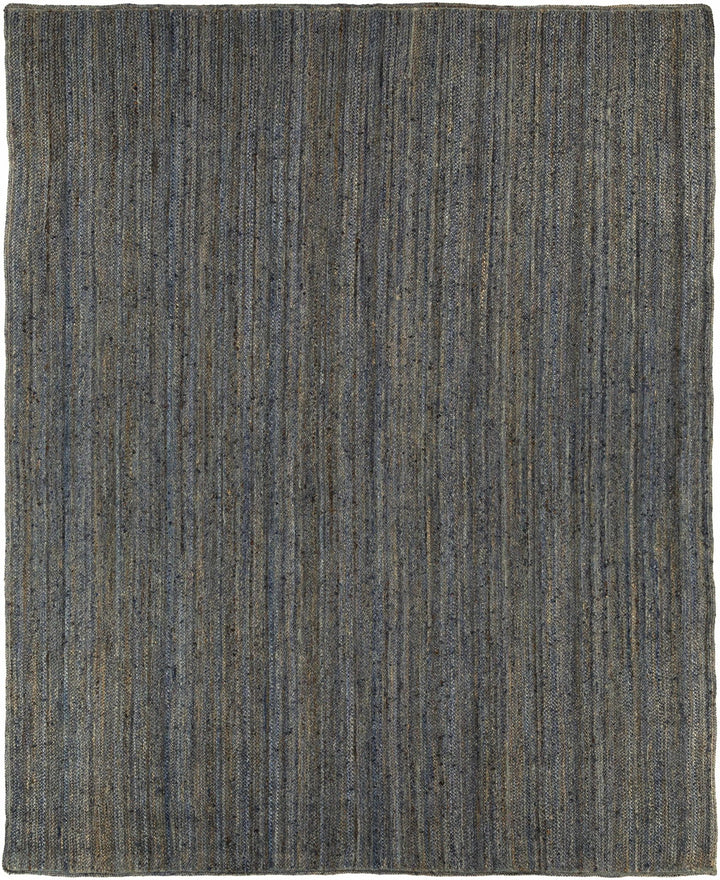 Shipshewana Dark Blue Hand Woven Jute Rug - The Rug Decor
