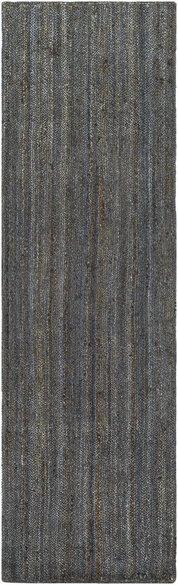 Shipshewana Dark Blue Hand Woven Jute Rug - The Rug Decor