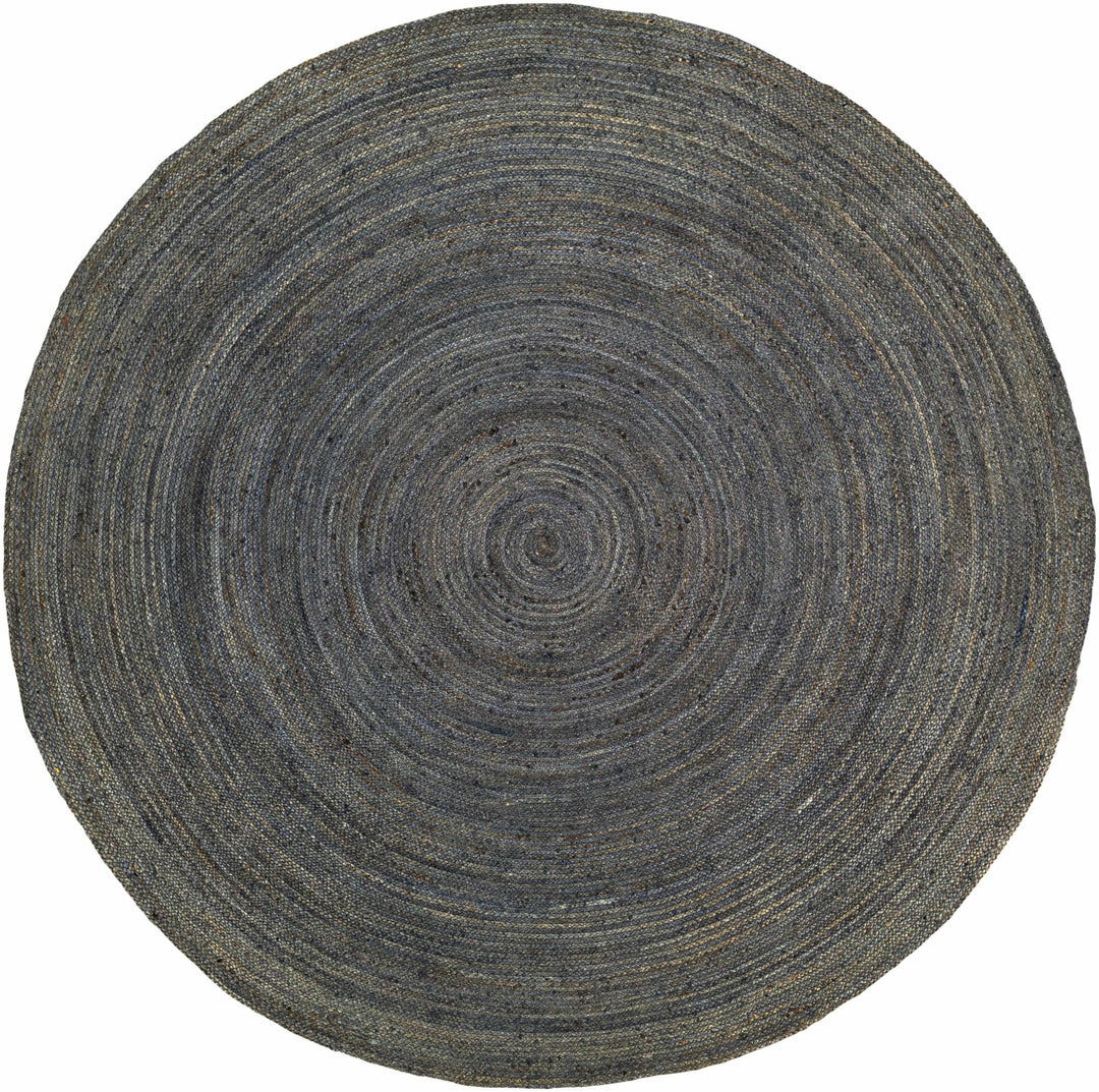 Shipshewana Dark Blue Hand Woven Jute Rug - The Rug Decor