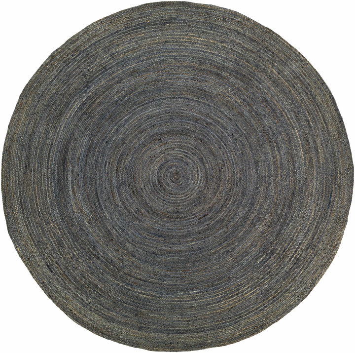 Shipshewana Dark Blue Hand Woven Jute Rug - The Rug Decor