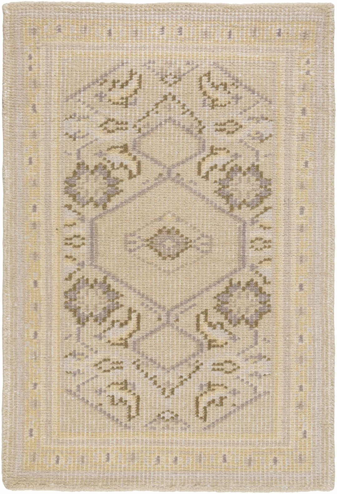 Shoemakersville Traditional Style Beige Hand Knotted Area Rug - The Rug Decor