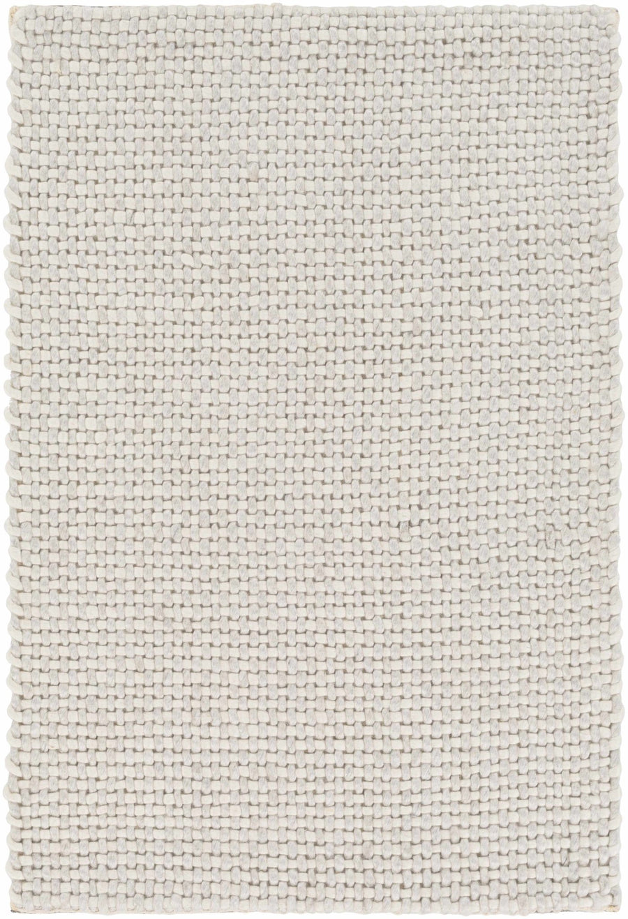 Shorterville Contemporary Style Ivory Hand Woven Area Rug - The Rug Decor