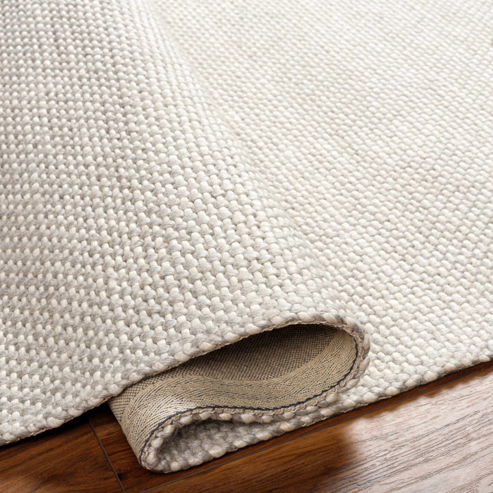 Shorterville Contemporary Style Ivory Hand Woven Area Rug - The Rug Decor