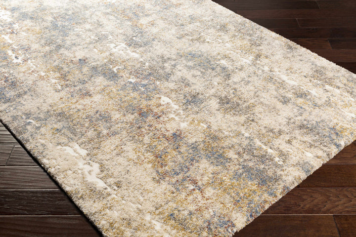 Shullsburg Modern Abstract Beige And Gray Area Rug