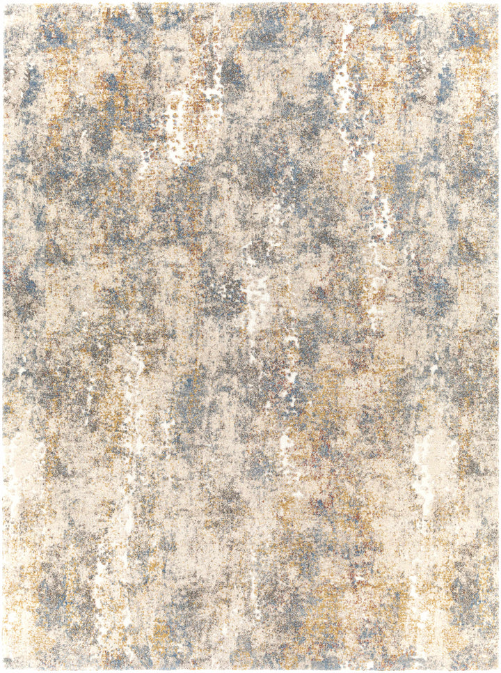 Shullsburg Modern Abstract Beige And Gray Area Rug
