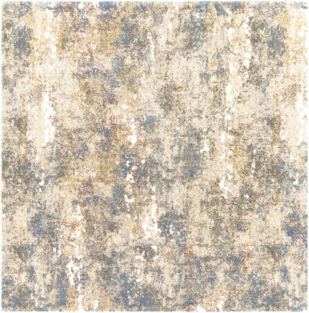 Shullsburg Modern Abstract Beige And Gray Area Rug