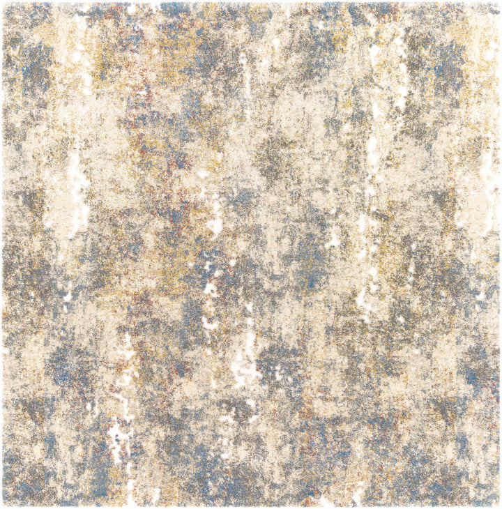 Shullsburg Modern Abstract Beige And Gray Area Rug