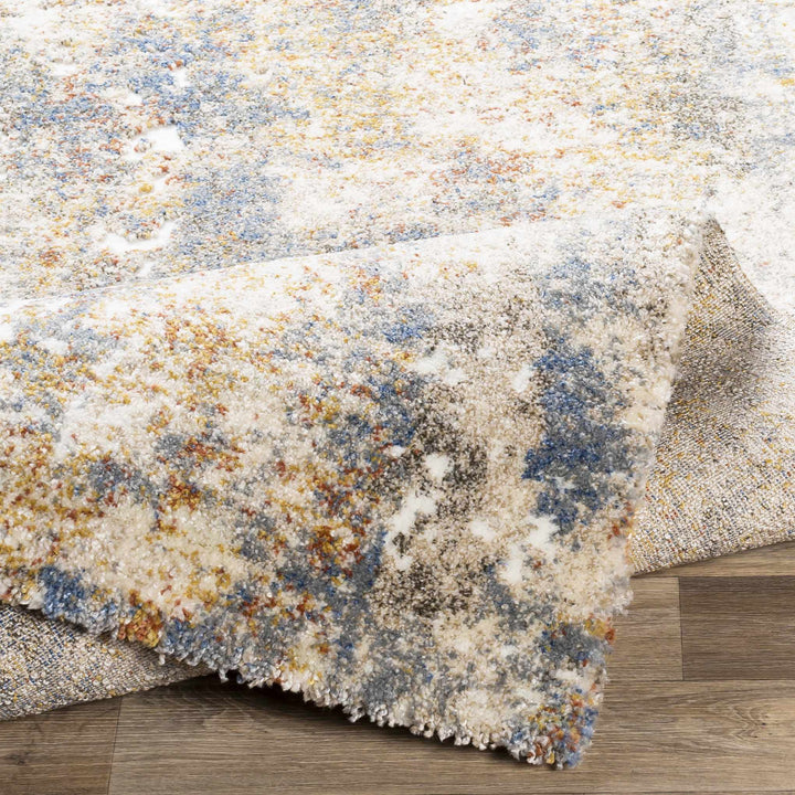 Shullsburg Modern Abstract Beige And Gray Area Rug