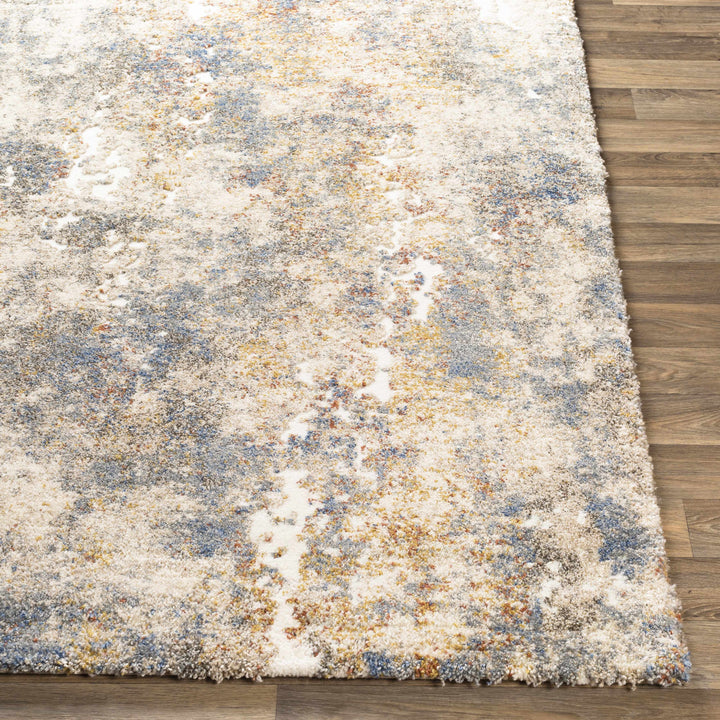 Shullsburg Modern Abstract Beige And Gray Area Rug