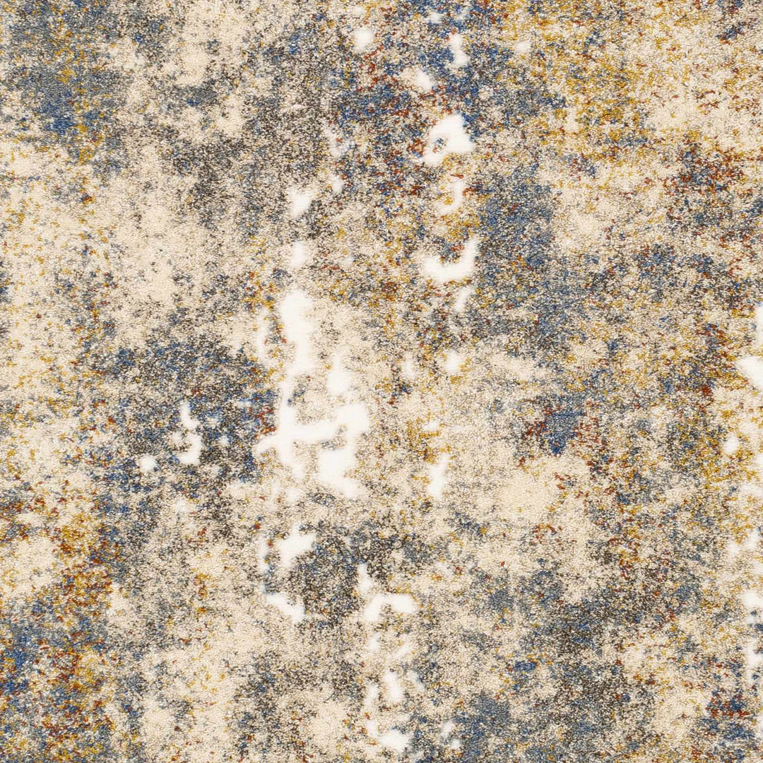 Shullsburg Modern Abstract Beige And Gray Area Rug