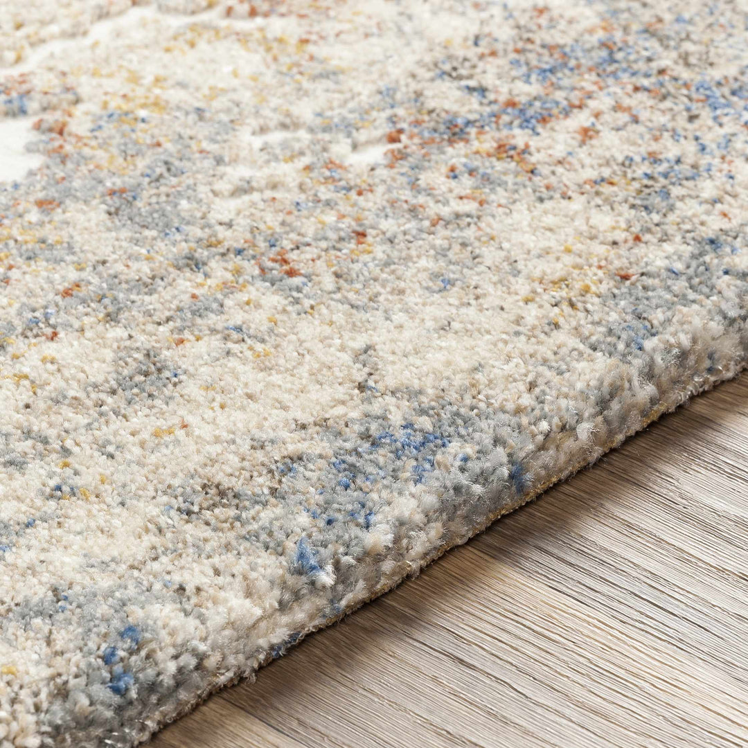 Shullsburg Modern Abstract Beige And Gray Area Rug