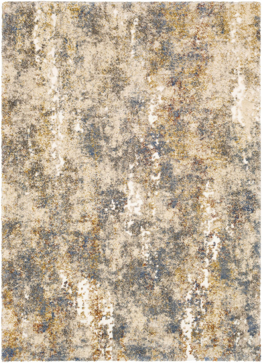 Shullsburg Modern Abstract Beige And Gray Area Rug - The Rug Decor