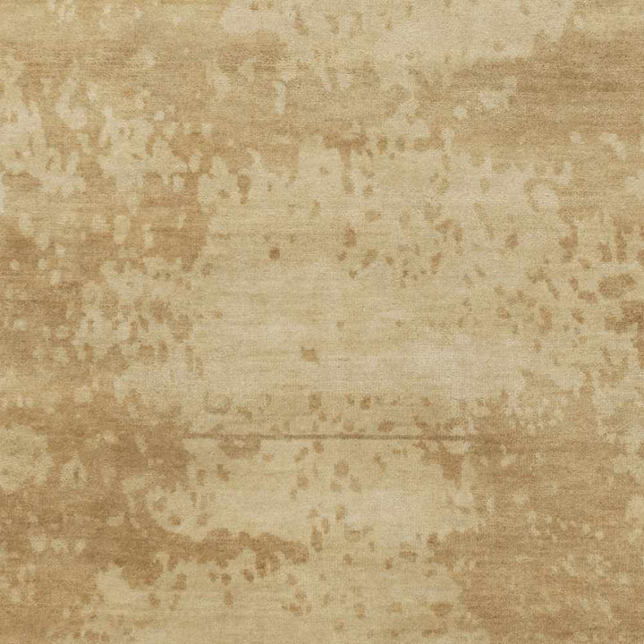 Shushan Modern Solid Design Beige Hand Knotted Area Carpet