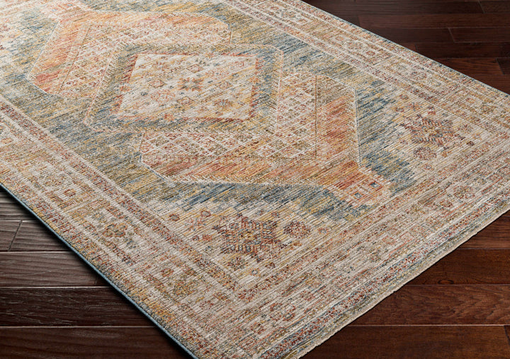 Moya Traditional Medallion Design Tan Area Rug