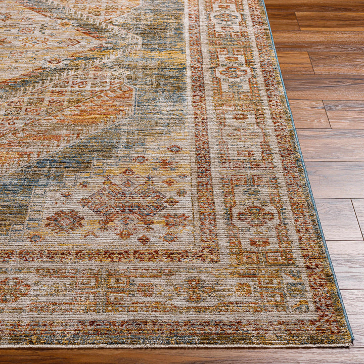 Moya Traditional Medallion Design Tan Area Rug