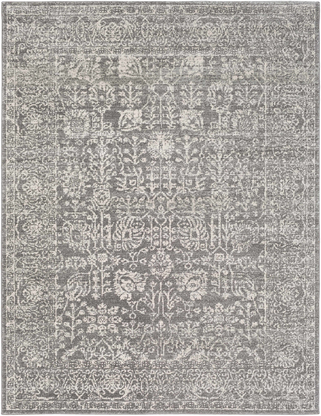 Sigel Gray Contemporary Style Area Rug