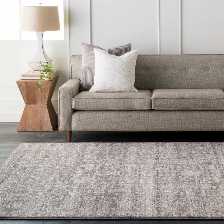 Sigel Gray Contemporary Style Area Rug