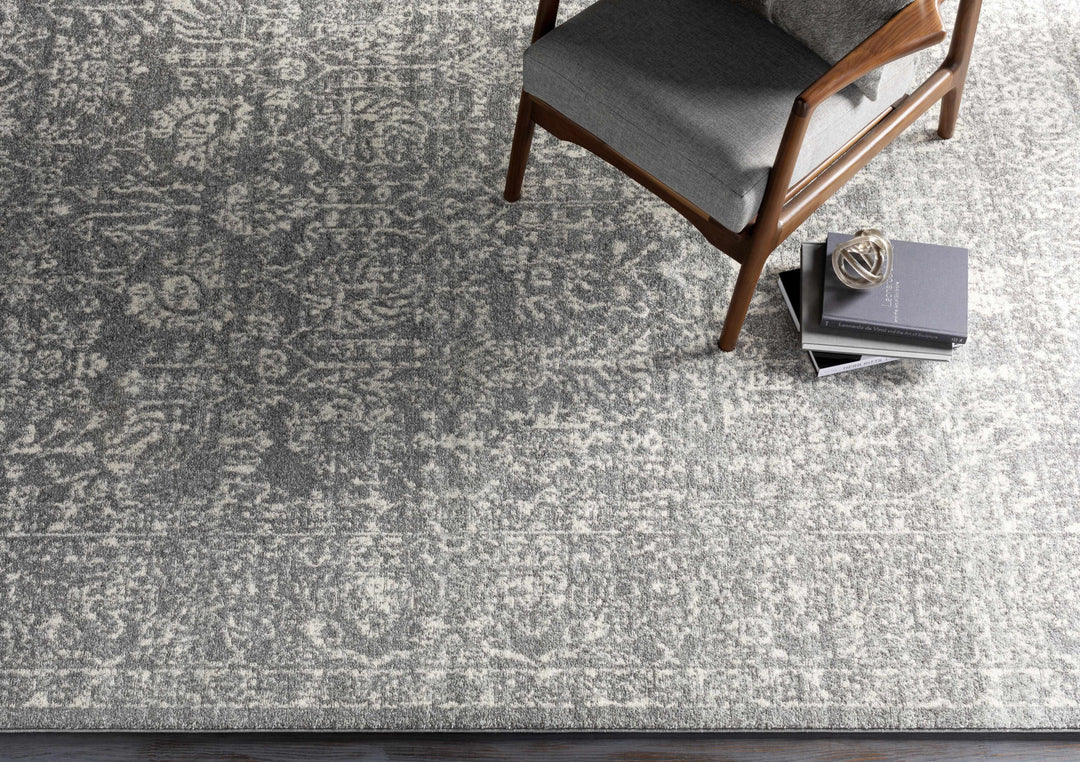 Sigel Gray Contemporary Style Area Rug