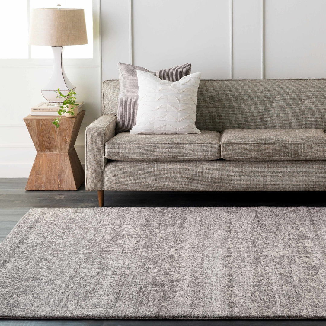 Sigel Gray Contemporary Style Area Rug - The Rug Decor