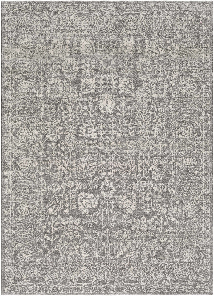 Sigel Gray Contemporary Style Area Rug - The Rug Decor