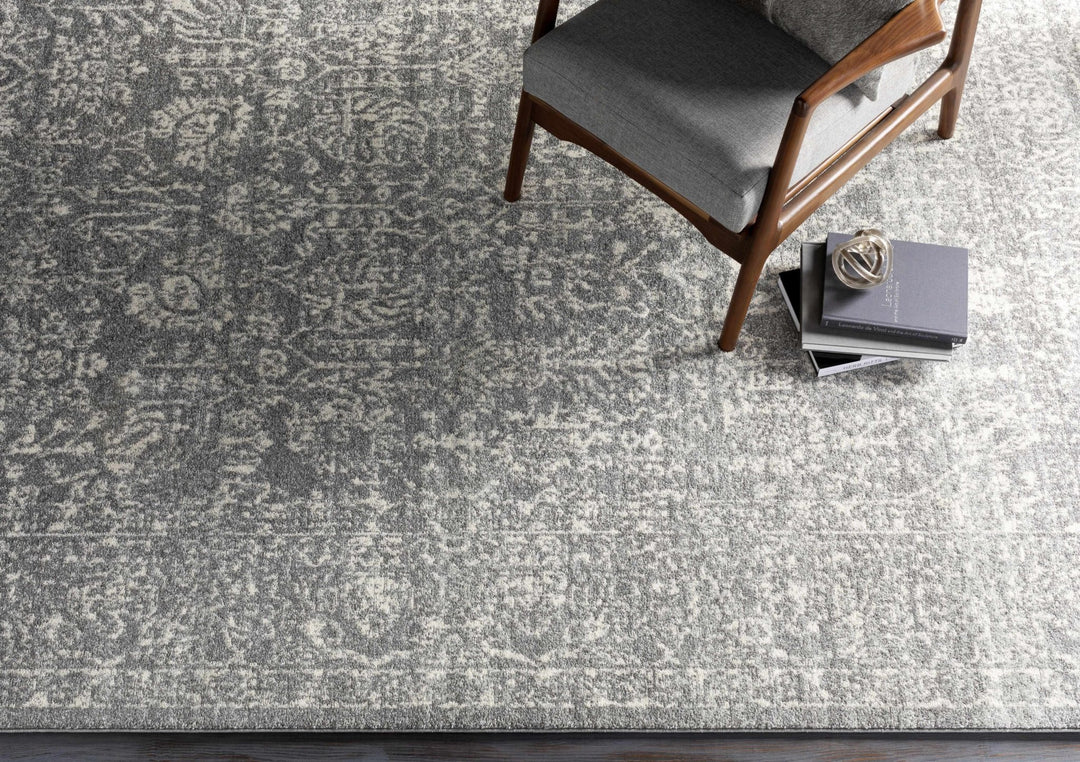 Sigel Gray Contemporary Style Area Rug - The Rug Decor